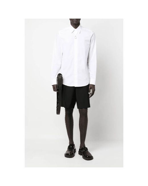 Lanvin Slim fit weiße hemd in White für Herren