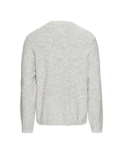 Camel Active Cozy Strickpullover in Gray für Herren