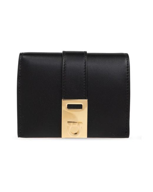 Ferragamo Black Wallets & Cardholders