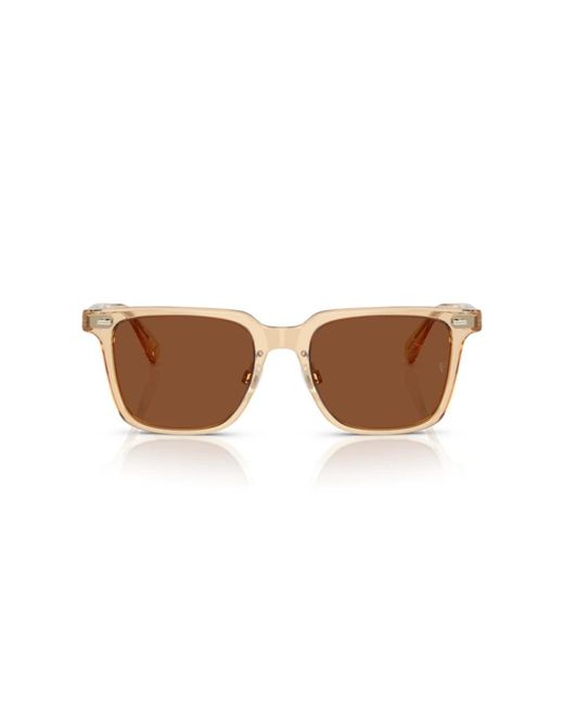 Oliver Peoples Brown Sunglasses for men
