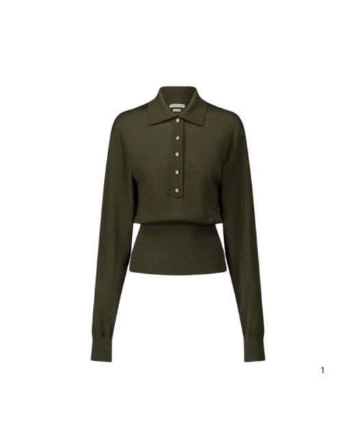 Laurence Bras Green Polo Shirts
