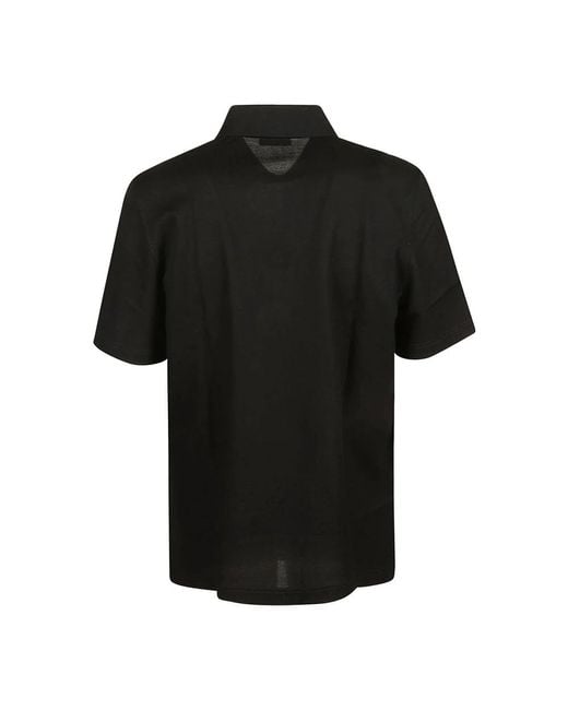 Ferragamo Black Polo Shirts for men