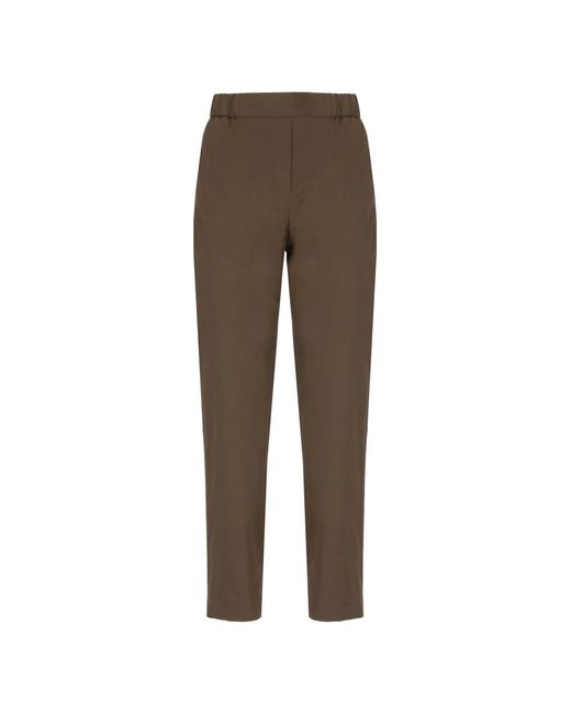 Slim-Fit Trousers Antonelli de color Brown