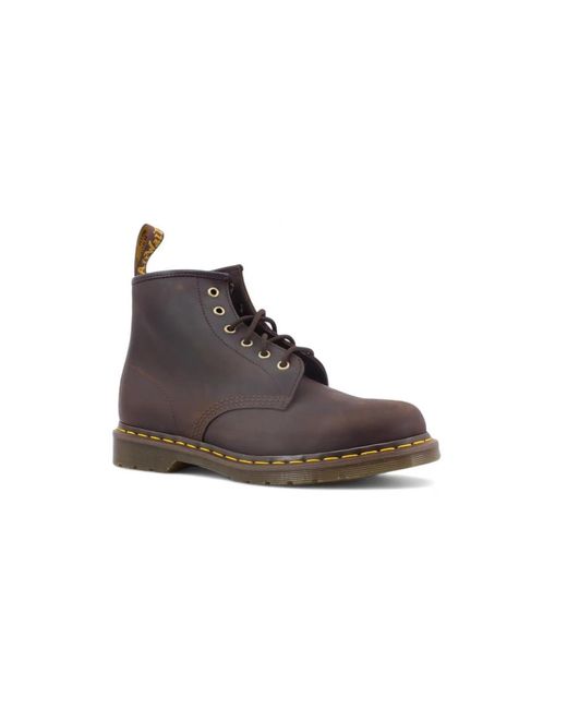 Dr. Martens Brown Lace-Up Boots for men