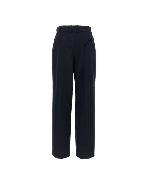 Blazé Milano Blue Straight Trousers