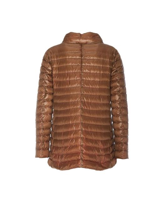 Herno Ultralichte Donsjas in het Brown