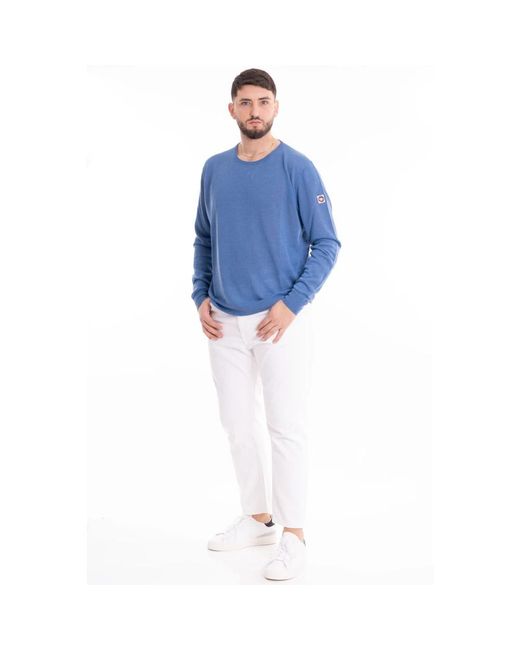 Murphy & Nye Mannen Stuffed Sweater in het Blue voor heren