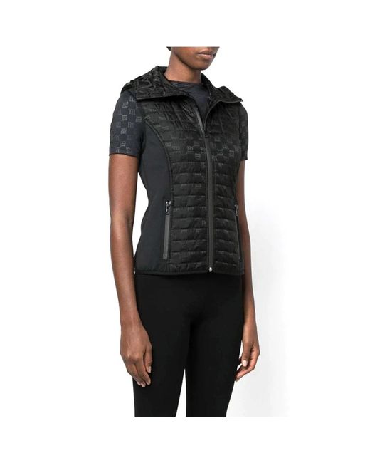 M I S B H V Jassen ,Zwart ,Monogram Zwart Vest in het Black