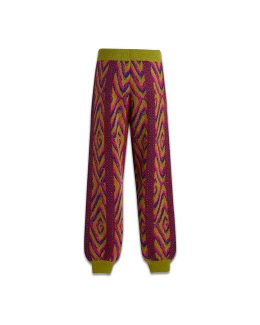 Gucci Red Straight Trousers for men