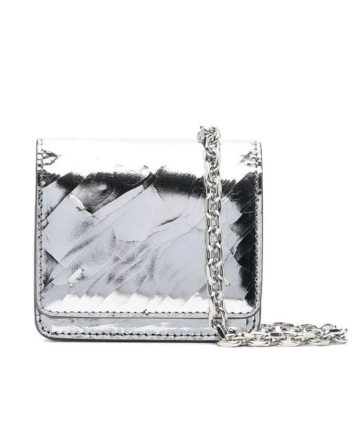 Maison Margiela Metallic Wallets & Cardholders