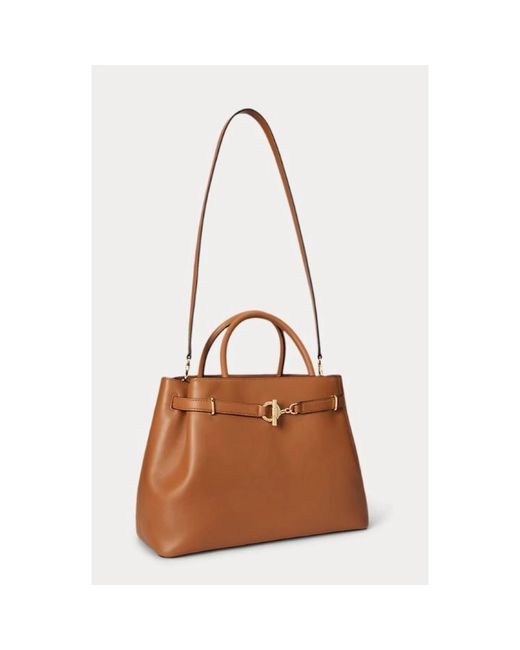 Ralph Lauren Brown Handbags