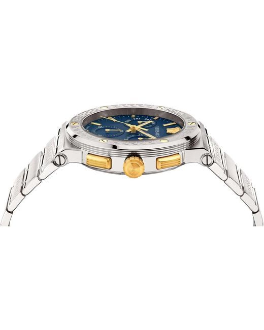 Watches di Versace in Metallic da Uomo