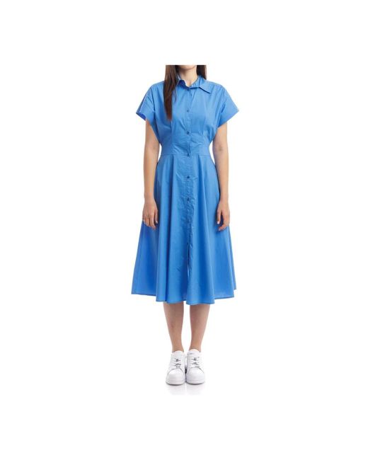 Seventy Blue Shirt Dresses