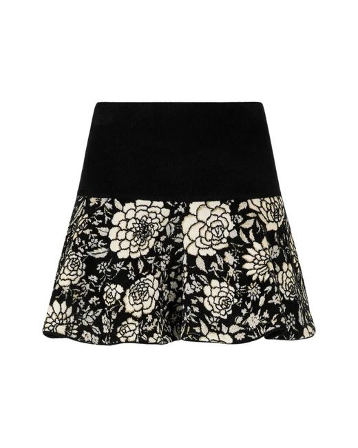 Roberto Cavalli Black Short Skirts