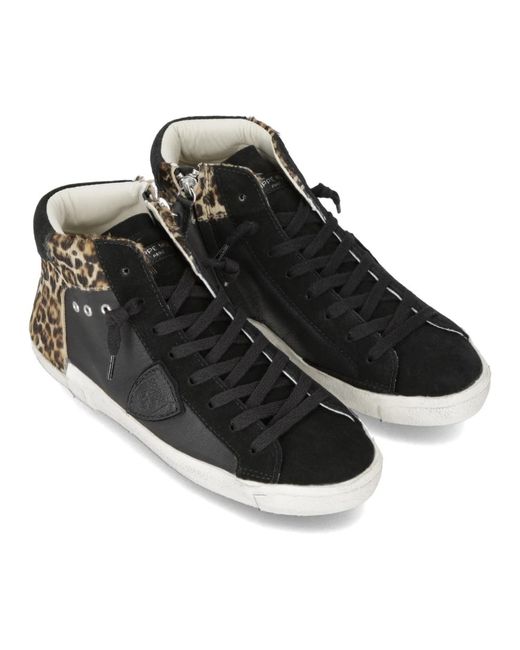 Philippe Model Black Sneakers