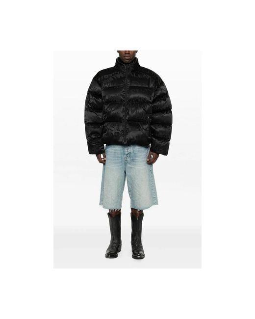 Down Jackets Balenciaga de hombre de color Black