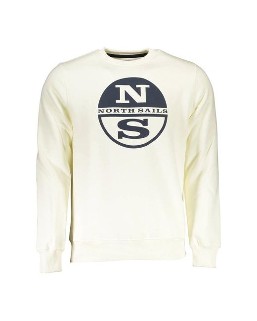 North Sails White Sweatshirts for men