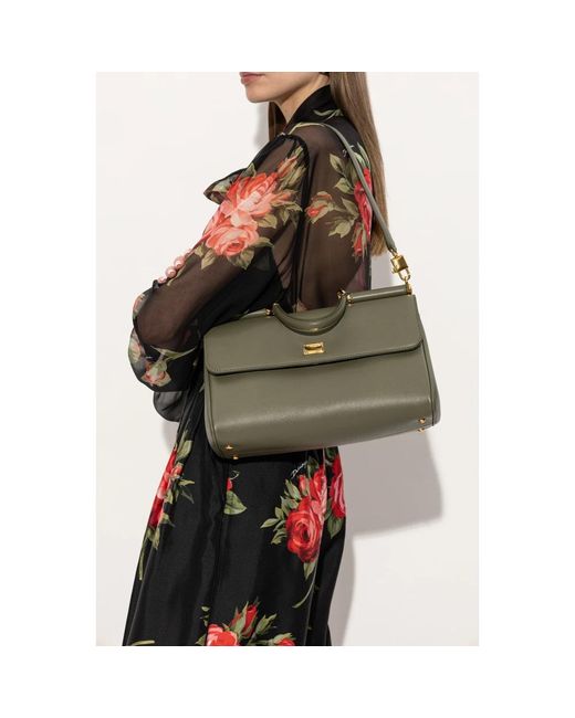 Dolce & Gabbana Green Handbags