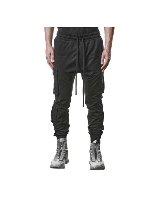 Thom Krom Broeken ,Zwart ,Pantaloni Cargo Jogger in het Black voor heren