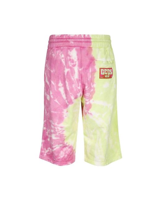 Gcds Pink Casual Shorts for men