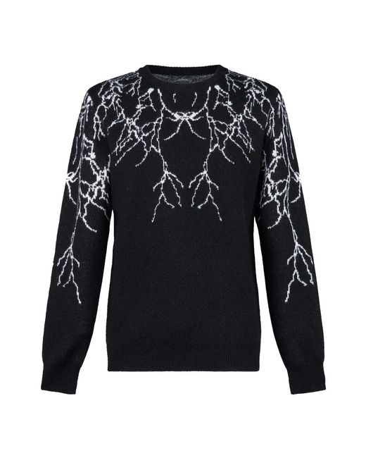 PHOBIA ARCHIVE Black Round-Neck Knitwear for men
