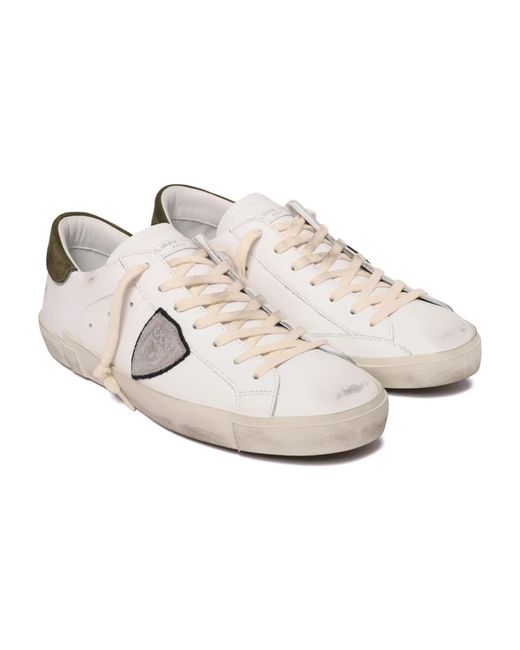 Philippe Model White Sneakers for men
