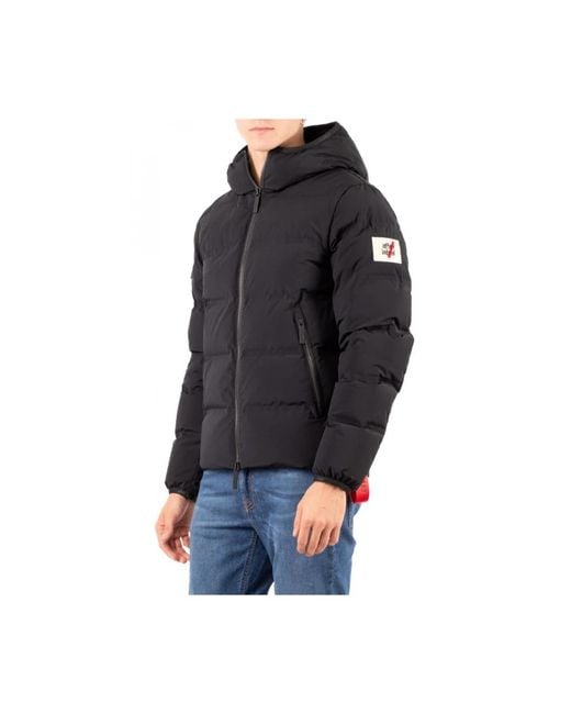 Down Jackets AFTER LABEL pour homme en coloris Black