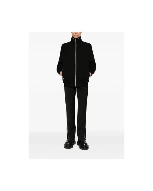 Rick Owens Black Zip-Throughs for men