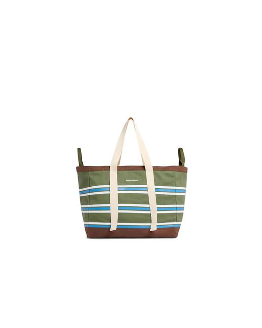 DSquared² Green Shopping Bags