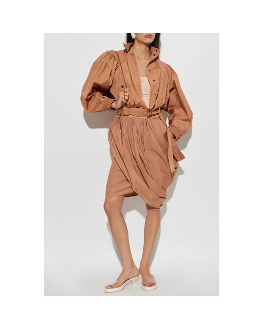 Chloé Belted Jacket in het Natural