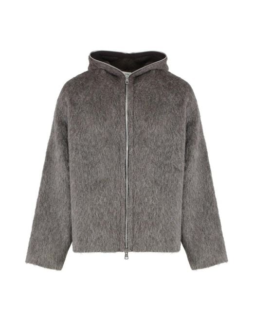 Our Legacy Gray Faux Fur & Shearling Jackets for men