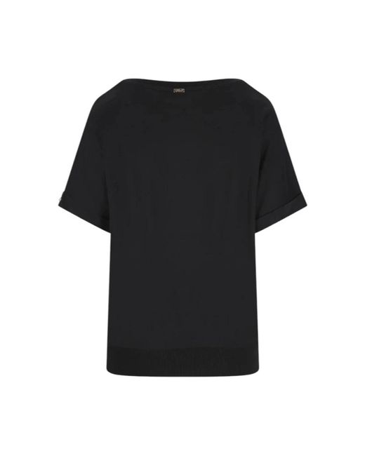 Herno Black T-Shirts