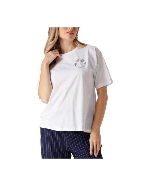 Refined Department T-Shirts in het Gray