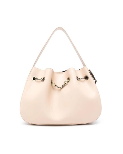Just Cavalli Pink Shoulder Bags