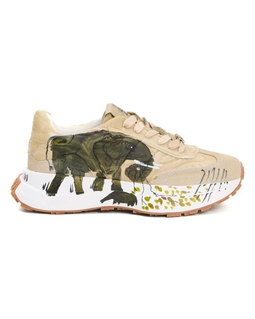 Elena Iachi Natural Sneakers