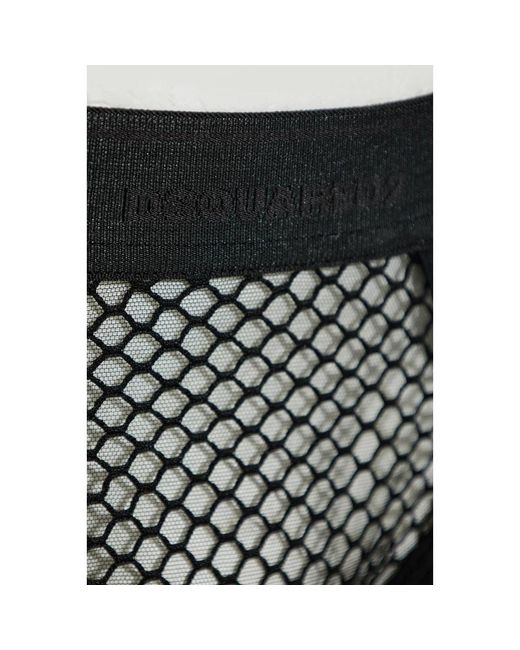 DSquared² Black Bottoms for men