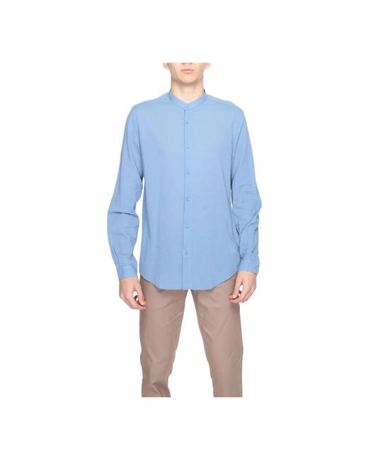Antony Morato Casual shirts in Blue für Herren