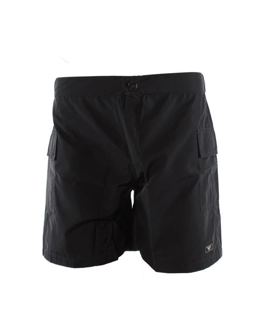 Armani Beachwear in het Black voor heren