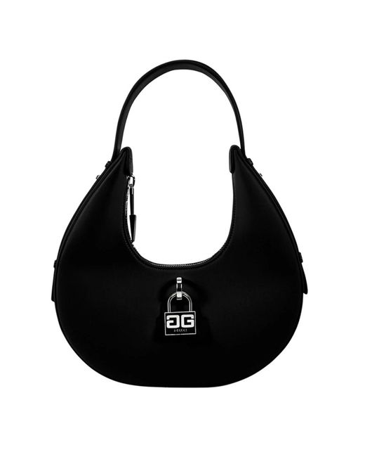 Gaelle Paris Black Shoulder Bags