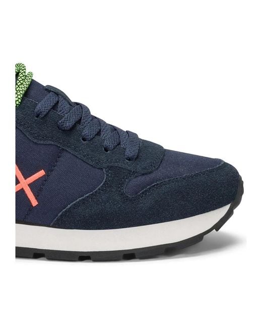 Sun 68 Blue Sneakers for men