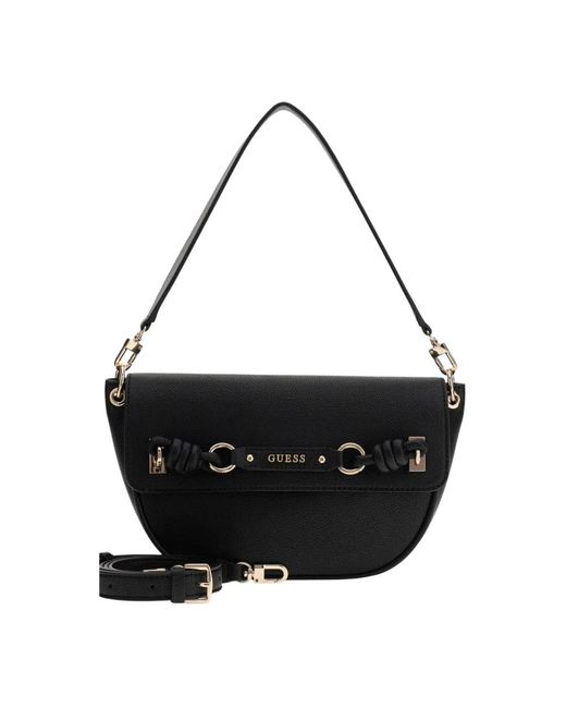 Guess Black Shoulder Bags