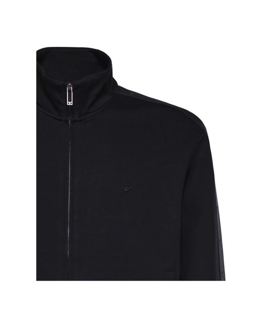 Emporio Armani Blue Zip-Throughs for men