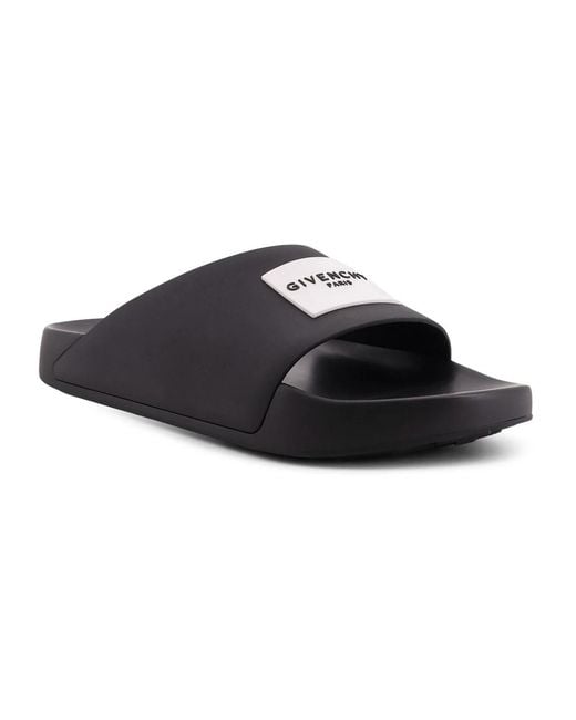 Givenchy Black Sliders for men
