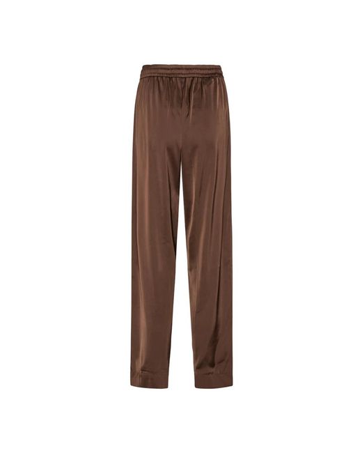 Karmamia Brown Straight Trousers