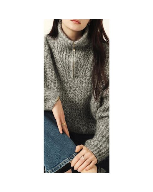 Ba&sh Gray Turtlenecks