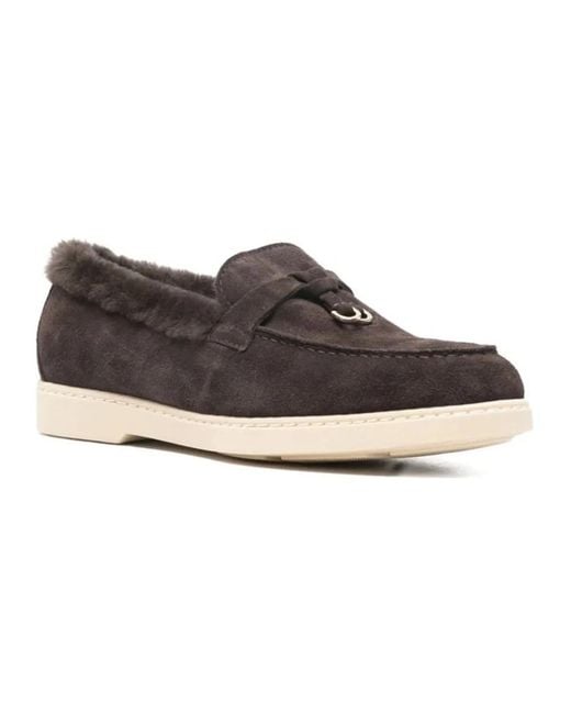 Doucal's Black Loafers