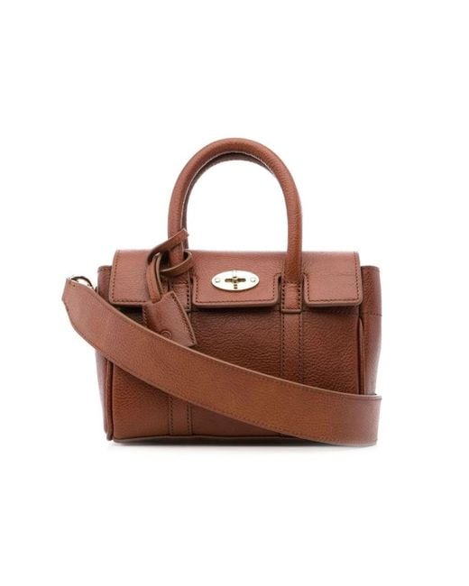 Mulberry Brown Shoulder Bags