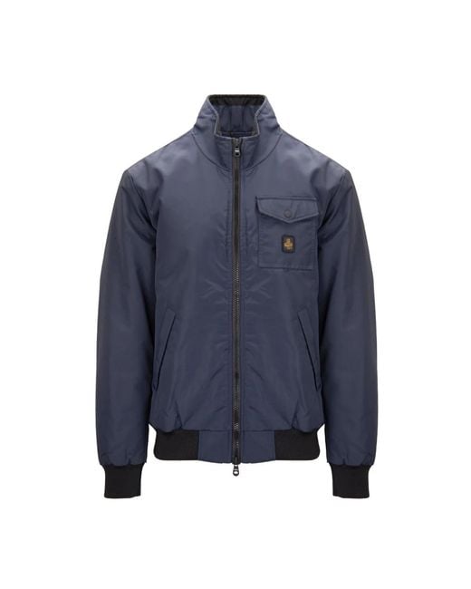 Refrigiwear Blue Bomber Jackets for men