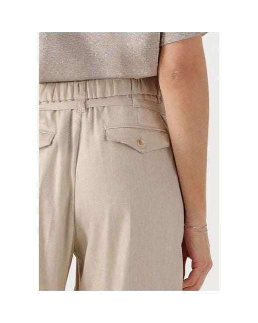 Summum Natural Weite Leinenmischung Twill Hose