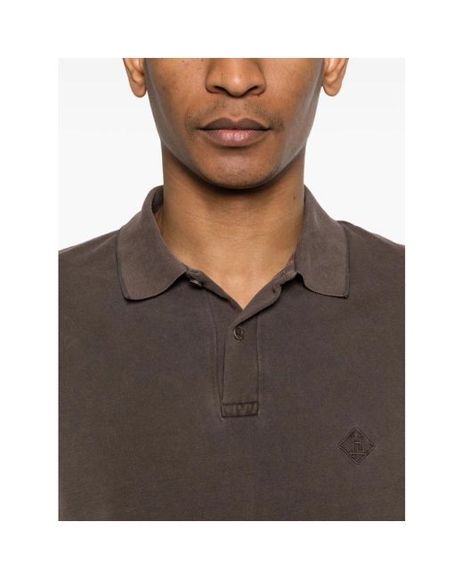 Polo Shirts Herno de hombre de color Brown